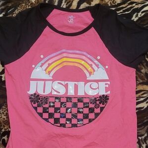 Justice Tie T-shirt
